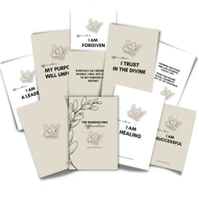 Load image into Gallery viewer, The WARRIOR KING Affirmation Card Deck